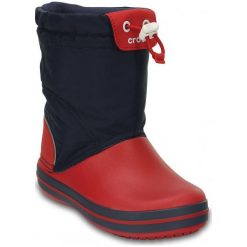 Crocs Śniegowce Crocband Lodgepoint Boot Kids Navy/Red 29,5. Buty zimowe dziewczęce Crocs. W wyprzedaży za 149.00 zł.