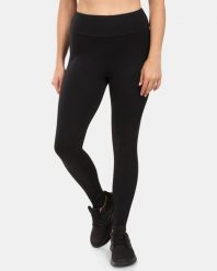 Damskie legginsy sportowe Kilpi ALEXO-W. Czarne legginsy sportowe damskie Kilpi, l, bez wzorów, z elastanu, z podwyższonym stanem, długie, do biegania. Za 189.67 zł.