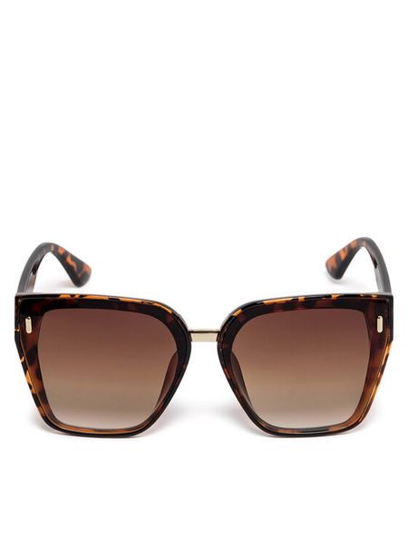 Jenny Fairy Okulary przeciwsłoneczne 4WF-020-SS24 Brązowy. Brązowe okulary przeciwsłoneczne damskie Jenny Fairy. Za 39.99 zł.