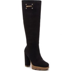 Kozaki LOVE MOSCHINO - JA2603BH06JF0000 Nero. Czarne kozaki damskie Love Moschino, ze skóry. Za 1,349.00 zł.