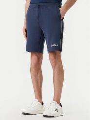Guess Szorty sportowe Z4RD04 KB3P2 Granatowy Regular Fit. Niebieskie krótkie spodenki sportowe męskie Guess, m, z aplikacjami, z syntetyku. Za 329.99 zł.