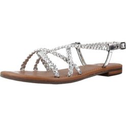 Sandały GEOX D SOZY S Srebrny. Szare obuwie sportowe damskie Geox, trekkingowe. Za 298.99 zł.