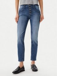 Please Jeansy P1YMBQ2W5L Granatowy Slim Fit. Niebieskie jeansy damskie Please. Za 219.99 zł.