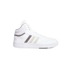 Buty adidas Hoops 3.0 Classic Vintage biały. Białe buty sportowe męskie Adidas, ze skóry, bez zapięcia, do biegania. W wyprzedaży za 270.45 zł.