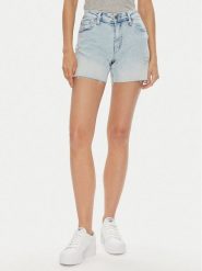 Gap Szorty jeansowe 404673-00 Niebieski Regular Fit. Niebieskie szorty damskie GAP, bez wzorów, z bawełny. Za 249.99 zł.