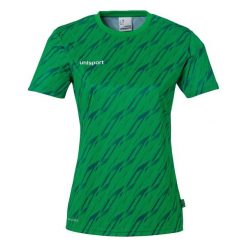 Koszulka damska Uhlsport Progressive 28. Czarne koszulki sportowe damskie Uhlsport, bez wzorów, bez kołnierzyka, bez ramiączek, do piłki nożnej. Za 166.50 zł.