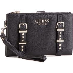 Duży Portfel Damski GUESS - SWVG71 69570 BLA. Czarne portfele damskie Guess, z aplikacjami, ze skóry ekologicznej. Za 279.00 zł.