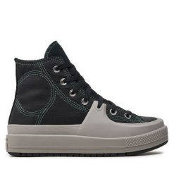 Trampki Converse. Czarne trampki męskie Converse, bez wzorów, retro, bez zapięcia. Za 309.99 zł.