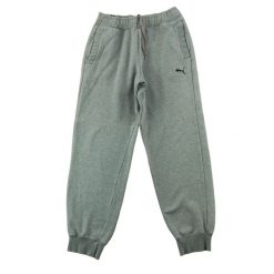 Second life - Spodnie dresowe męskie Puma - Jak nowy. Szare spodnie sportowe męskie Puma, l, bez wzorów, z dresówki, do biegania. Za 85.16 zł.