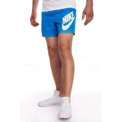 Szorty Sportowe Męskie Nike Woven Shorts. Niebieskie krótkie spodenki sportowe męskie Nike, m, bez wzorów, na fitness i siłownię. Za 79.20 zł.
