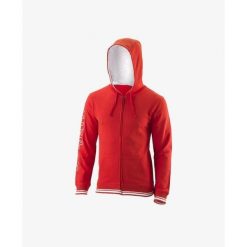 Bluza tenisowa męska Wilson Team II FZ Hoody team. Białe kurtki sportowe męskie Wilson, m, bez wzorów, tenisowe. Za 229.00 zł.