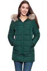 DAMSKA KURTKA ZIMOWA WRANGLER LONG PUFFER PINE W4N2VJG01 112129161. Zielone kurtki damskie Wrangler, na zimę, uniwersalny, z aplikacjami, z futra, długie, bez kaptura. W wyprzedaży za 199.99 zł.