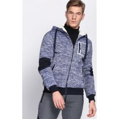 Niebieska Bluza Troubled. Niebieskie bluzy męskie Born2be. Za 99.99 zł.