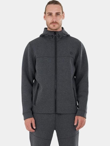 Bluza Męska Fundango Hamal Tech Z Kapturem. Szare bluzy męskie Fundango, l, bez wzorów, z materiału, z kapturem. Za 319.90 zł.