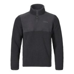 Polar Musto Cove Deep Pile. Czarne bluzy męskie Musto, bez wzorów, z polaru, bez kaptura. Za 549.00 zł.