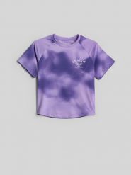 4F Koszulka sportowa szybkoschnąca dziewczęca - multikolor 158/164 (12-14 lat). T-shirty i topy dla dziewczynek 4f, bez wzorów, z materiału, bez ramiączek. Za 69.99 zł.