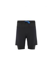 Spodenki do biegania męskie Millet Intense 2in1 Short M Czarny Active Fit. Czarne krótkie spodenki sportowe męskie Millet, l, bez wzorów, z meshu, do biegania. Za 319.00 zł.