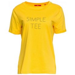 S.Oliver Koszulka Damska 42 Żółta. T-shirty damskie marki S.Oliver. Za 60.00 zł.
