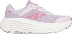Skechers Buty damskie Skechers Max Cushining fioletowe 129470 LAV 38. Fioletowe obuwie sportowe damskie Skechers, bez wzorów. Za 348.99 zł.