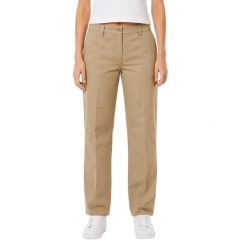 Spodnie turystyczne damskie Lacoste Chino. Brązowe spodnie sportowe damskie Lacoste, uniwersalny, bez wzorów, z bawełny, trekkingowe. Za 427.00 zł.