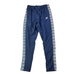 Second life - Spodnie dresowe męskie Umbro - Jak nowy. Niebieskie spodnie sportowe męskie Umbro, l, bez wzorów, z dresówki, do biegania. Za 85.16 zł.