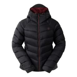 Kurtka Damska Torrek Baffled Padded Jacket. Czarne kurtki damskie Dare 2b, bez wzorów, z puchu, bez kaptura, trekkingowe. Za 342.99 zł.