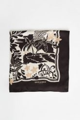 Chusta damska satynowa ERMANNO FIRENZE. Szaliki i chusty damskie Ermanno Firenze, bez wzorów, z satyny. Za 379.00 zł.