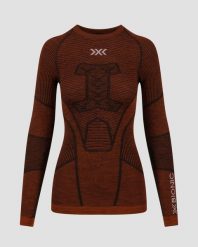 Koszulka damska X-Bionic SYMBIO MERINO SHIRT LS R290. Czerwone koszulki sportowe damskie X Bionic, l, bez wzorów, z materiału, bez kołnierzyka, bez ramiączek, do biegania. Za 839.99 zł.