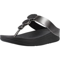 Sandały Fitflop Model Hj1 B06 Kolor Czarny. Czarne obuwie sportowe damskie Flip Flop, bez wzorów, z syntetyku, bez obcasa, bez zapięcia. Za 530.50 zł.