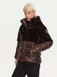 Blauer Kurtka zimowa 24WBLDC02290 Brązowy Regular Fit. Brązowe kurtki damskie Blauer, na zimę, s, bez wzorów, z syntetyku, bez kaptura. Za 1,259.00 zł.