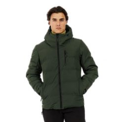 Kurtka narciarska Protest Superior. Zielone kurtki męskie Protest, na zimę, m, bez wzorów, sportowe, bez kaptura. Za 851.00 zł.