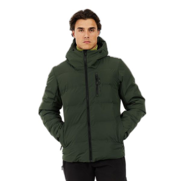 Kurtka narciarska Protest Superior. Zielone kurtki męskie Protest, na zimę, m, bez wzorów, sportowe, bez kaptura. Za 851.00 zł.