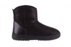 Śniegowce Bayla-112 0575-9015D Czarne, Skóra naturalna - 36. Czarne śniegowce i trapery damskie Bayla, z materiału. W wyprzedaży za 134.10 zł.