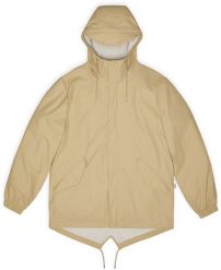 Rains płaszcz przeciwdeszczowy unisex FISHTAIL JACKET W3 18010 24 SAND L. Kurtki damskie Rains, l, bez wzorów, bez kaptura. Za 756.44 zł.