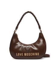LOVE MOSCHINO Torebka JC4135PP1PL1130A Brązowy. Brązowe torebki do ręki damskie Love Moschino, bez wzorów, ze skóry, bez dodatków. Za 949.99 zł.