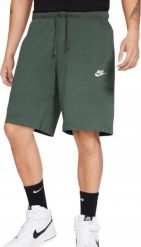 KRÓTKIE SPODENKI NIKE MĘSKIE BAWEŁNIANE ZIELONE SZORTY BV2772 337 r. L. Zielone krótkie spodenki sportowe męskie Nike, l, bez wzorów, z bawełny. Za 122.00 zł.