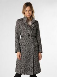 BOSS Płaszcz Kobiety Bawełna czarny, 34. Czarne płaszcze damskie Boss, bez wzorów, z bawełny, eleganckie, bez kaptura. Za 1,699.95 zł.