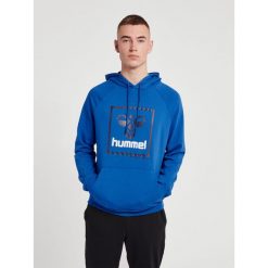 Bluza z kapturem Hummel Isam 2.0. Niebieskie bluzy męskie Hummel, m, bez wzorów, z kapturem, do piłki ręcznej. Za 212.55 zł.