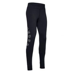 Legginsy Dziecięce Favorite. Czarne legginsy dla dziewczynek Under Armour, bez wzorów, z bawełny. Za 158.99 zł.