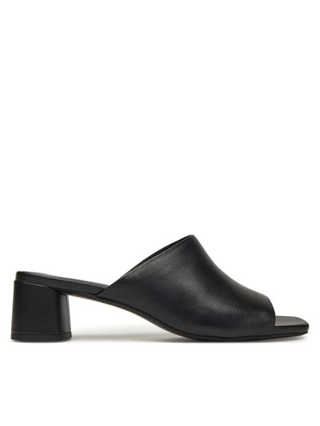 Vagabond Shoemakers Klapki Piper 5921-201-20 Czarny. Czarne klapki damskie Vagabond Shoemakers, bez wzorów, ze skóry, bez obcasa. Za 389.99 zł.