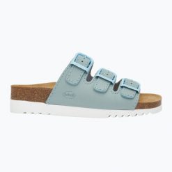 Klapki damskie Scholl Rio Wedge Ad Med. Niebieskie klapki damskie Scholl, trekkingowe. Za 279.99 zł.