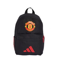 Plecak dziecięcy Manchester United. Czarne torby i plecaki dziecięce Adidas, z materiału. Za 109.00 zł.