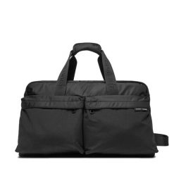 Torba Tommy Hilfiger. Czarne torby sportowe męskie Tommy Hilfiger, bez wzorów, małe. Za 269.99 zł.