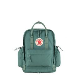 Plecak miejski Fjallraven Kanken Outlong - frost green. Zielone plecaki damskie Fjällräven, bez wzorów. Za 657.99 zł.