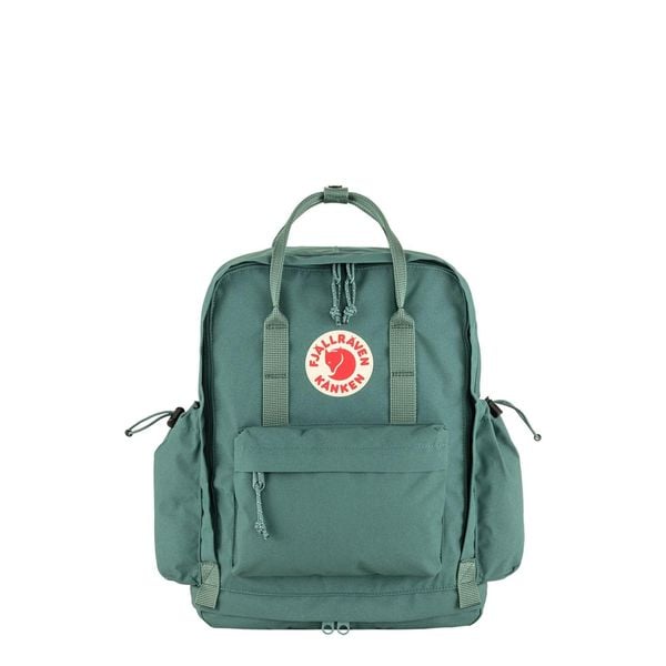 Plecak miejski Fjallraven Kanken Outlong - frost green. Zielone plecaki damskie Fjällräven, bez wzorów. Za 657.99 zł.