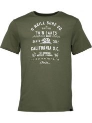 T-shirt męski O'Neill Muir T-shirt z krótkim rękawem. Zielone t-shirty męskie O'Neill, m, bez wzorów, z bawełny, bez kołnierzyka. Za 99.00 zł.