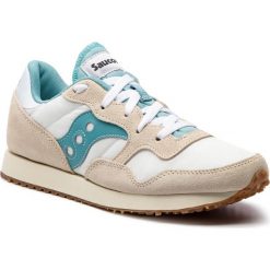 Sneakersy SAUCONY - Dxn Trainer Vintage S70369-33 Wht/Blu. Białe półbuty na co dzień męskie Saucony, z materiału, sportowe, bez zapięcia. W wyprzedaży za 259.00 zł.