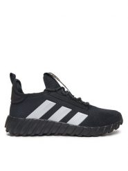 Adidas Sneakersy Kaptir Flow JI4108 Czarny. Czarne buty sportowe dziewczęce Adidas, bez wzorów, z materiału, bez zapięcia. Za 209.99 zł.