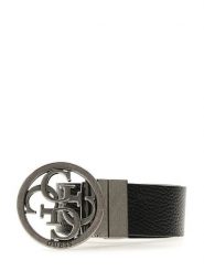 Guess Pasek BM7885 P6235 Czarny. Czarne paski damskie Guess, z aplikacjami, ze skóry. Za 284.99 zł.