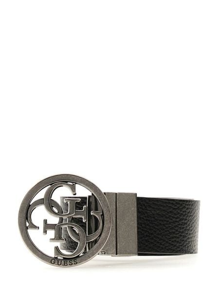 Guess Pasek BM7885 P6235 Czarny. Czarne paski damskie Guess, z aplikacjami. Za 284.99 zł.